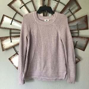 light purple crew neck sweater